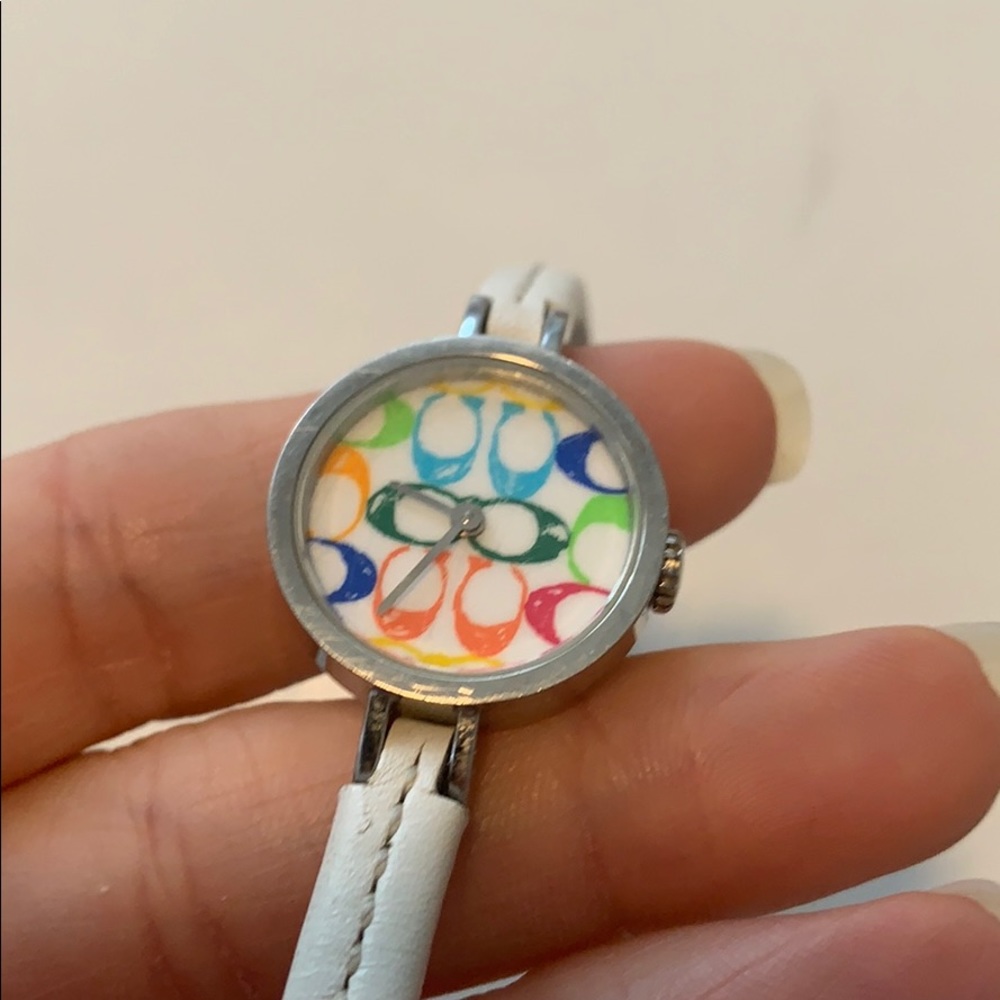 🌷HP🌷Rare Authentic Coach Scribble Watch - Picture 6 of 13